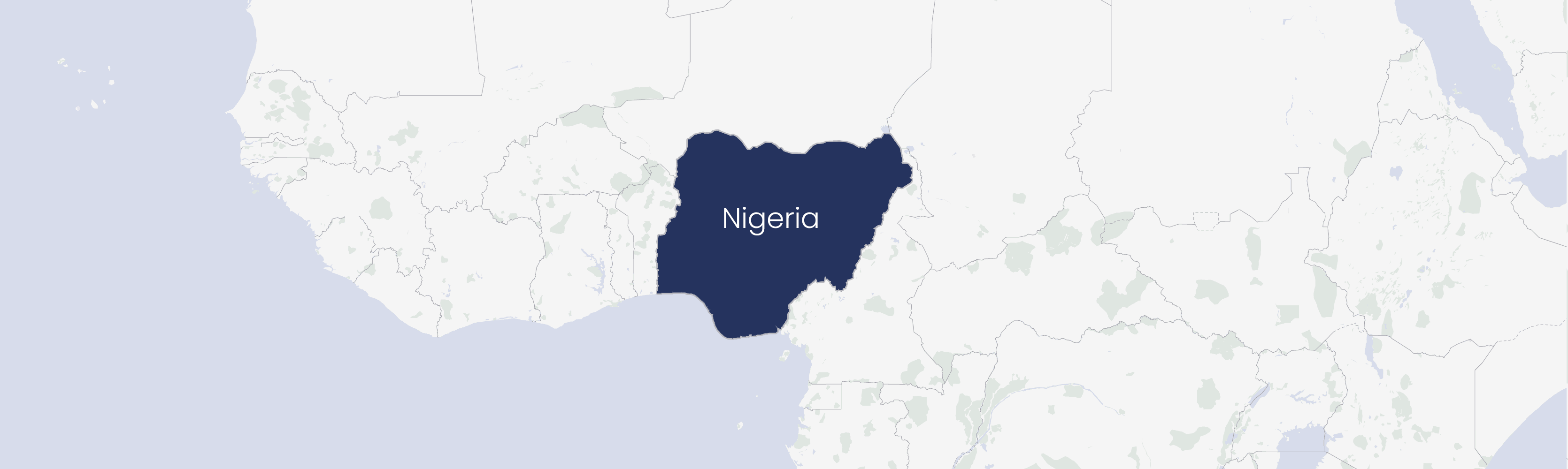 Map of Nigeria Map of Nigeria